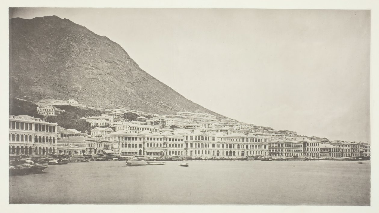 Praya, Hong Kong, c. 1868. by John Thomson