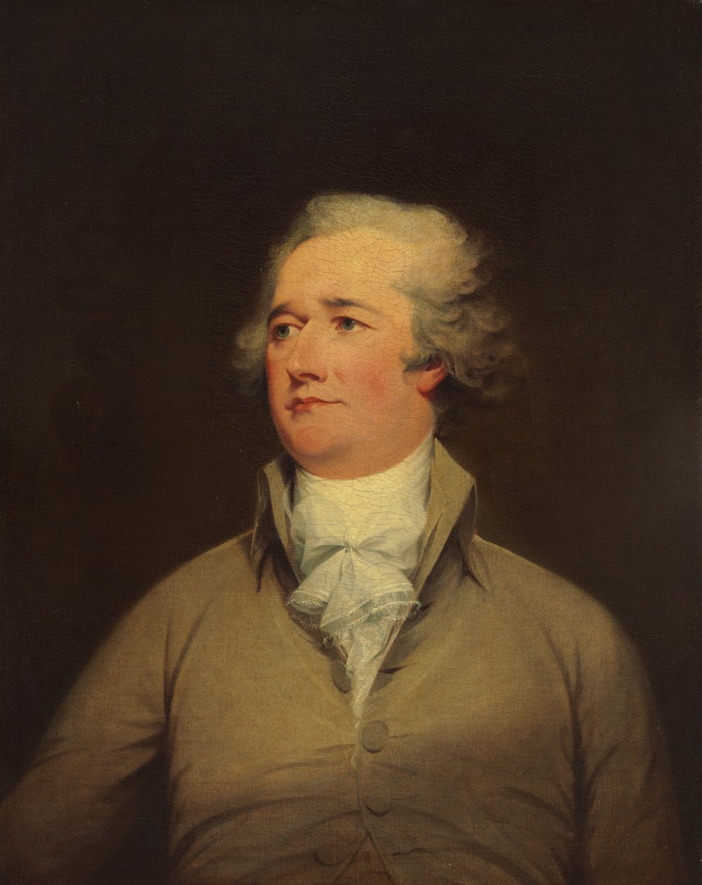 Alexander Hamilton, c. 1792. by John Trumbull