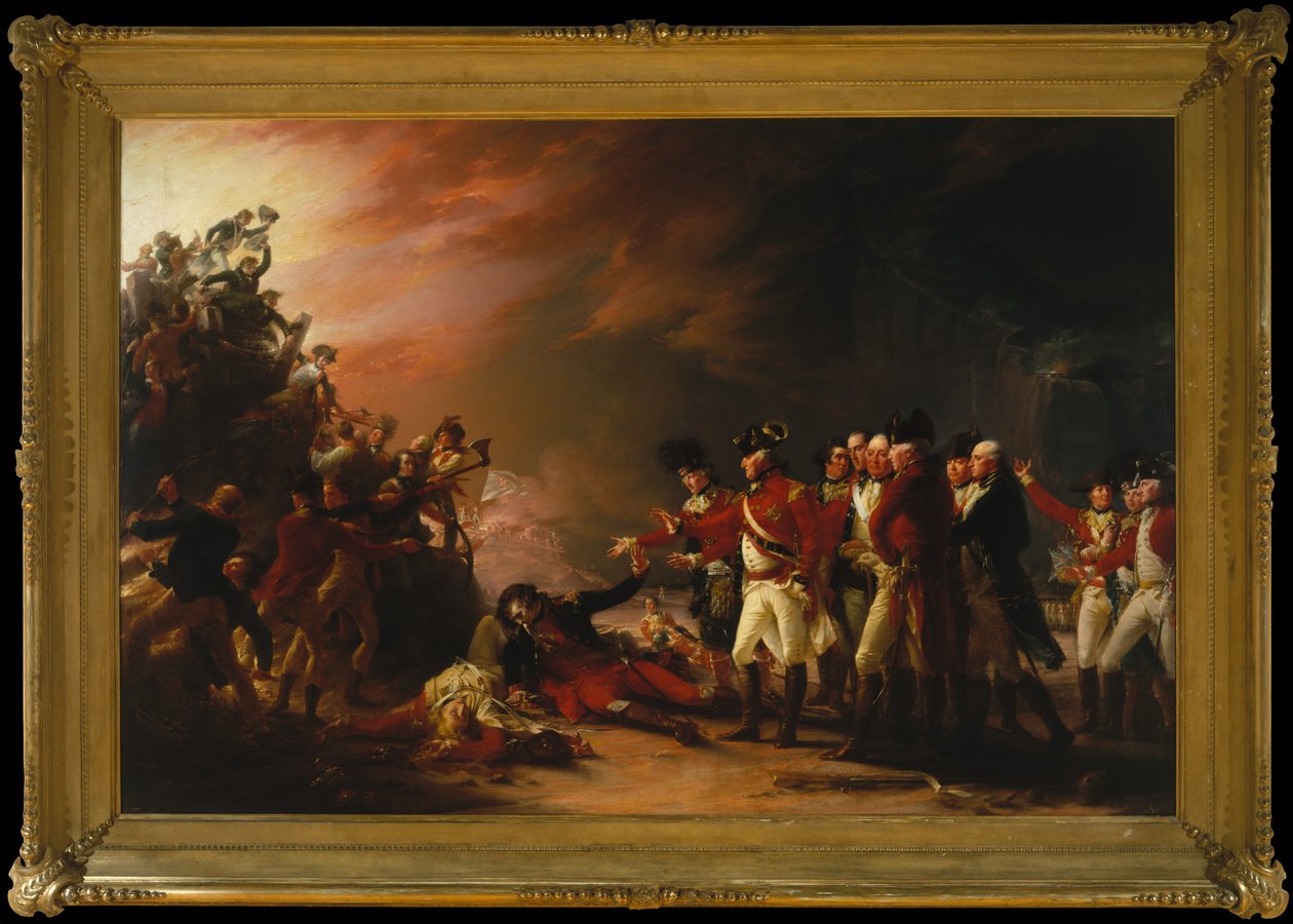 Cebelitarık Garnizonu Tarafından Yapılan Taarruz, 1789 by John Trumbull