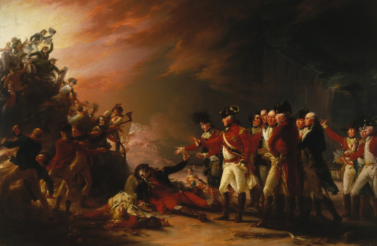 Cebelitarık Garnizonu Tarafından Yapılan Taarruz, 1789. by John Trumbull
