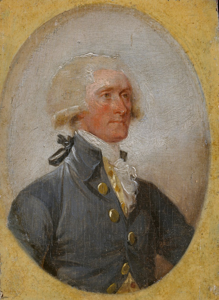 Thomas Jefferson, 1788. by John Trumbull