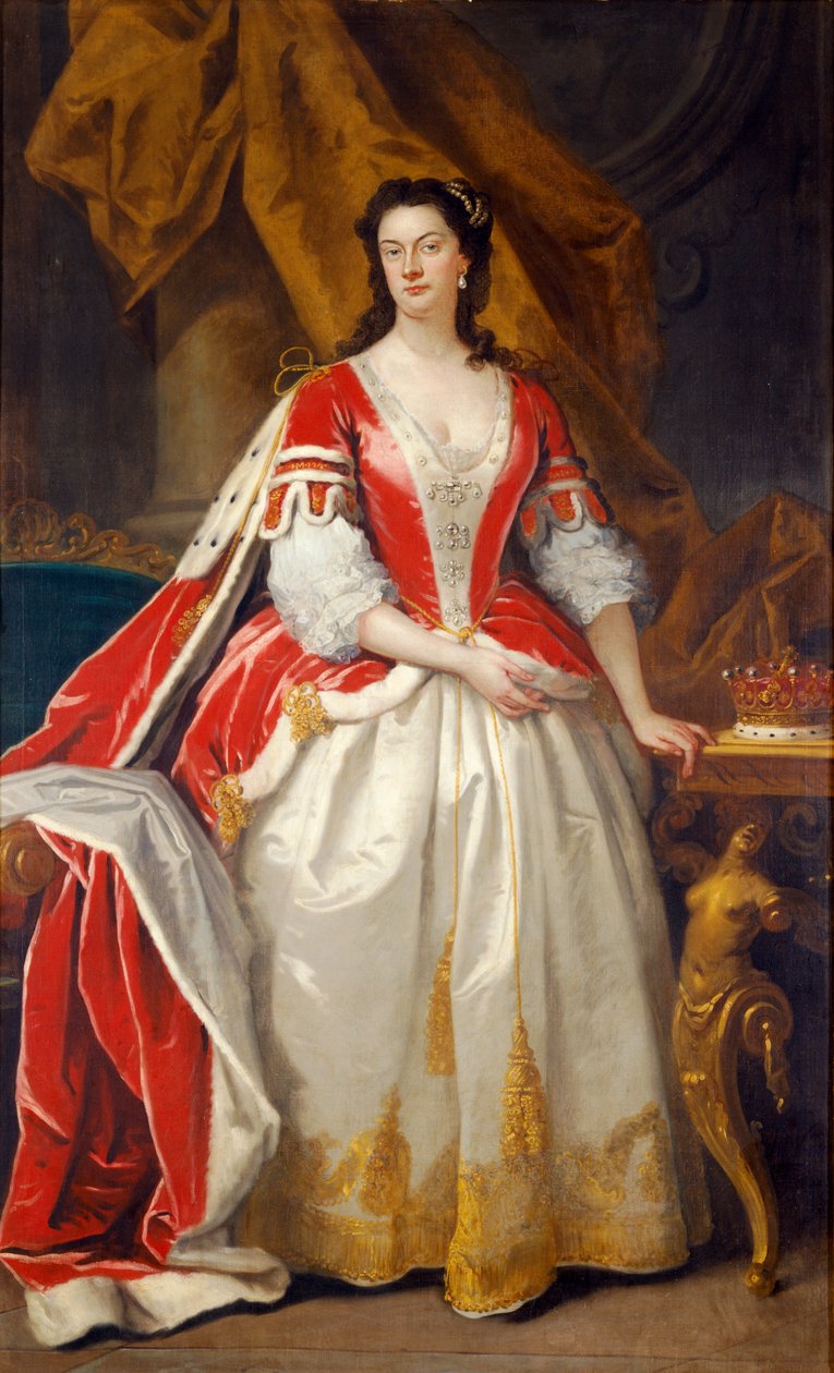 Elizabeth, Northampton Kontesi (tuval üzerine yağlıboya) by John Vanderbank