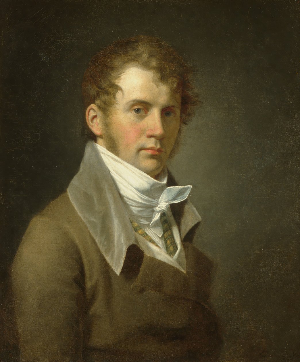 Sanatçının Portresi, 1800. by John Vanderlyn