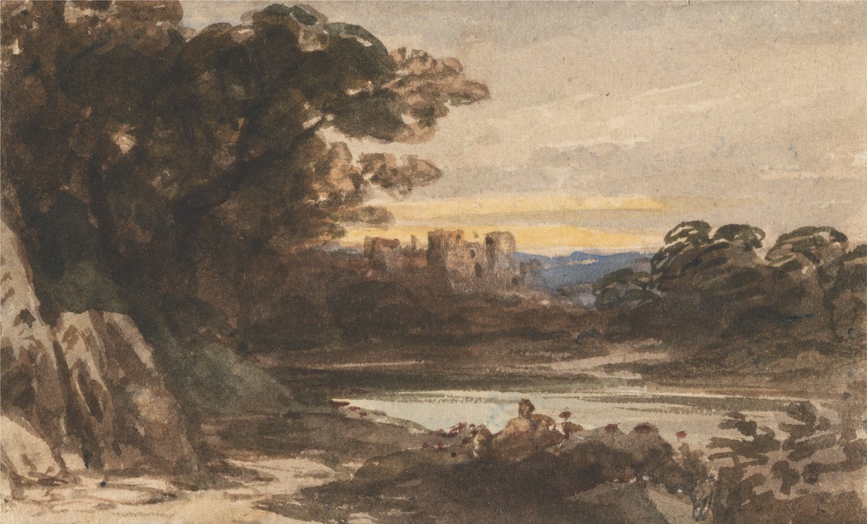 Barnard Kalesi, Durham by John Varley