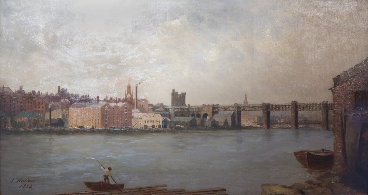 Newcastle upon Tyne, Güney-Batı, 1884 by John Wallace