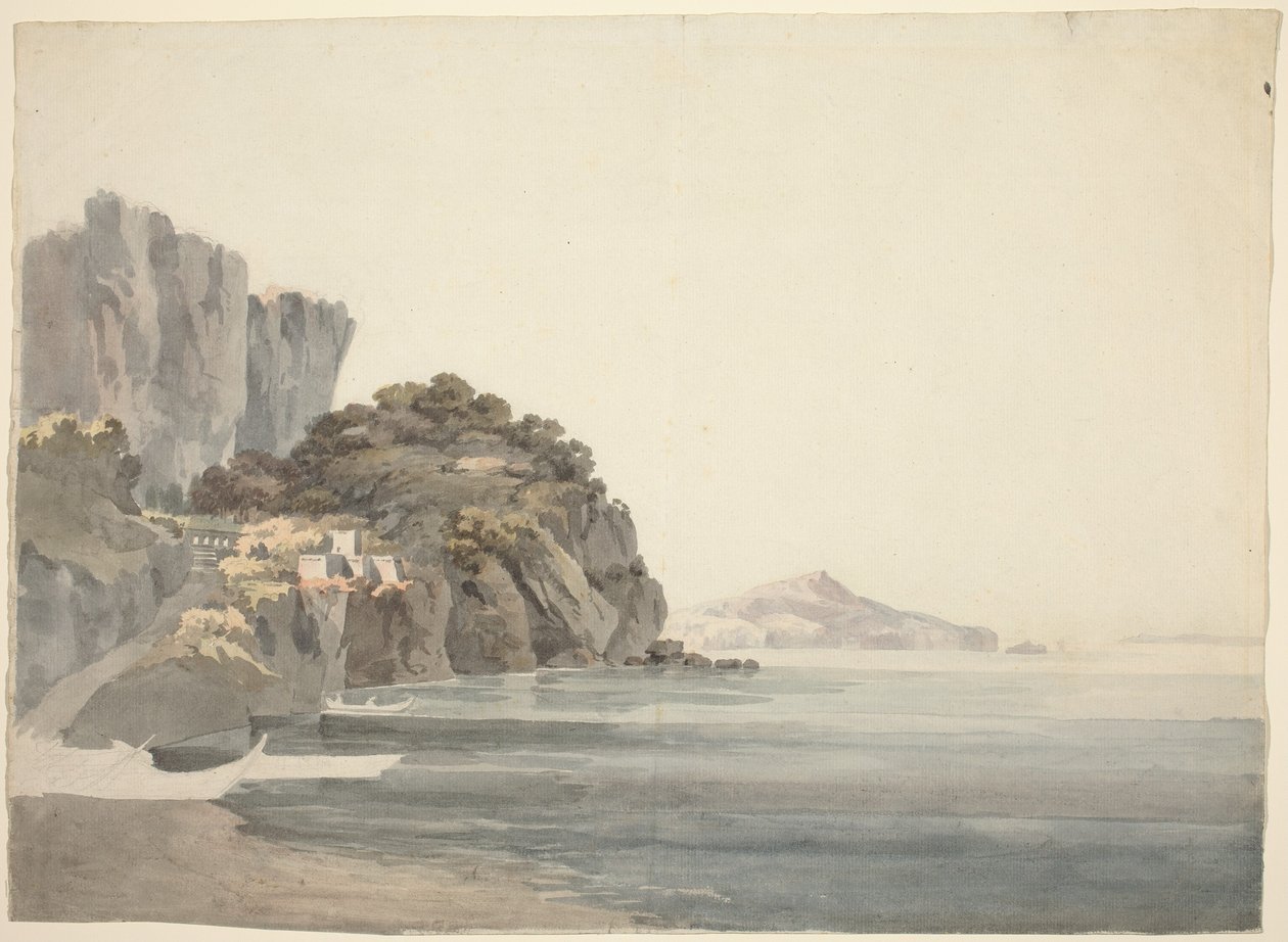 Bir İtalyan Sahil Manzarası by John 