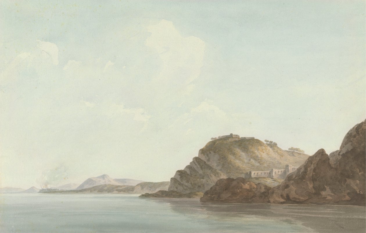 Sorrento Yakınındaki Sahil by John Warwick Smith