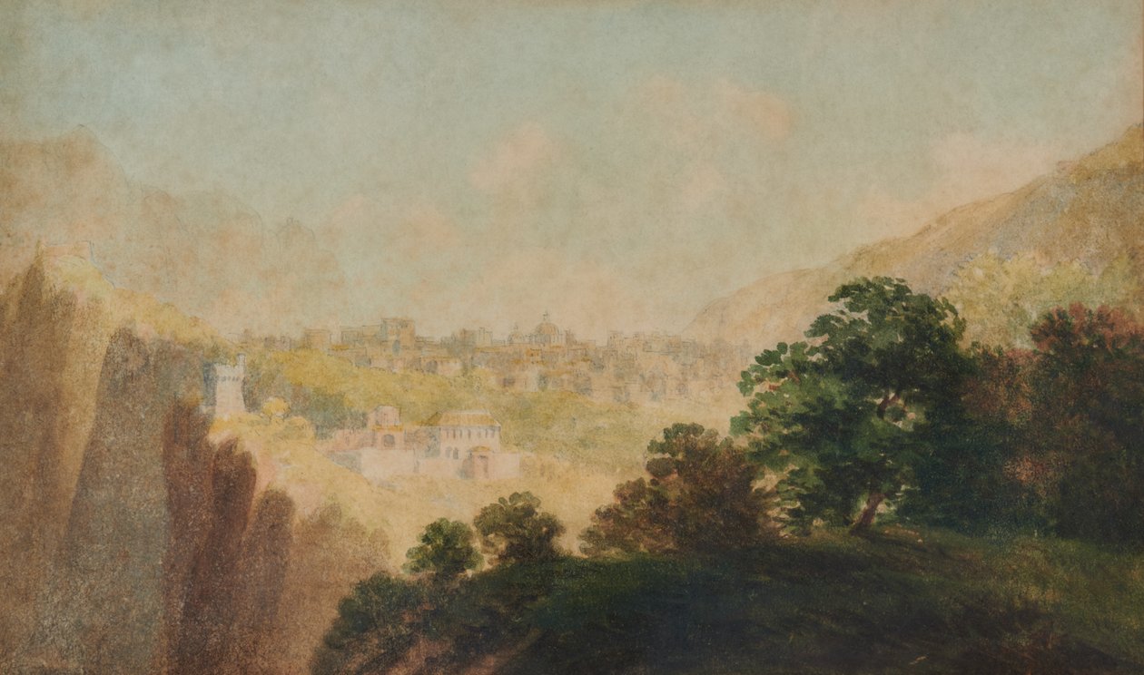 Caprea Adası by John Warwick Smith