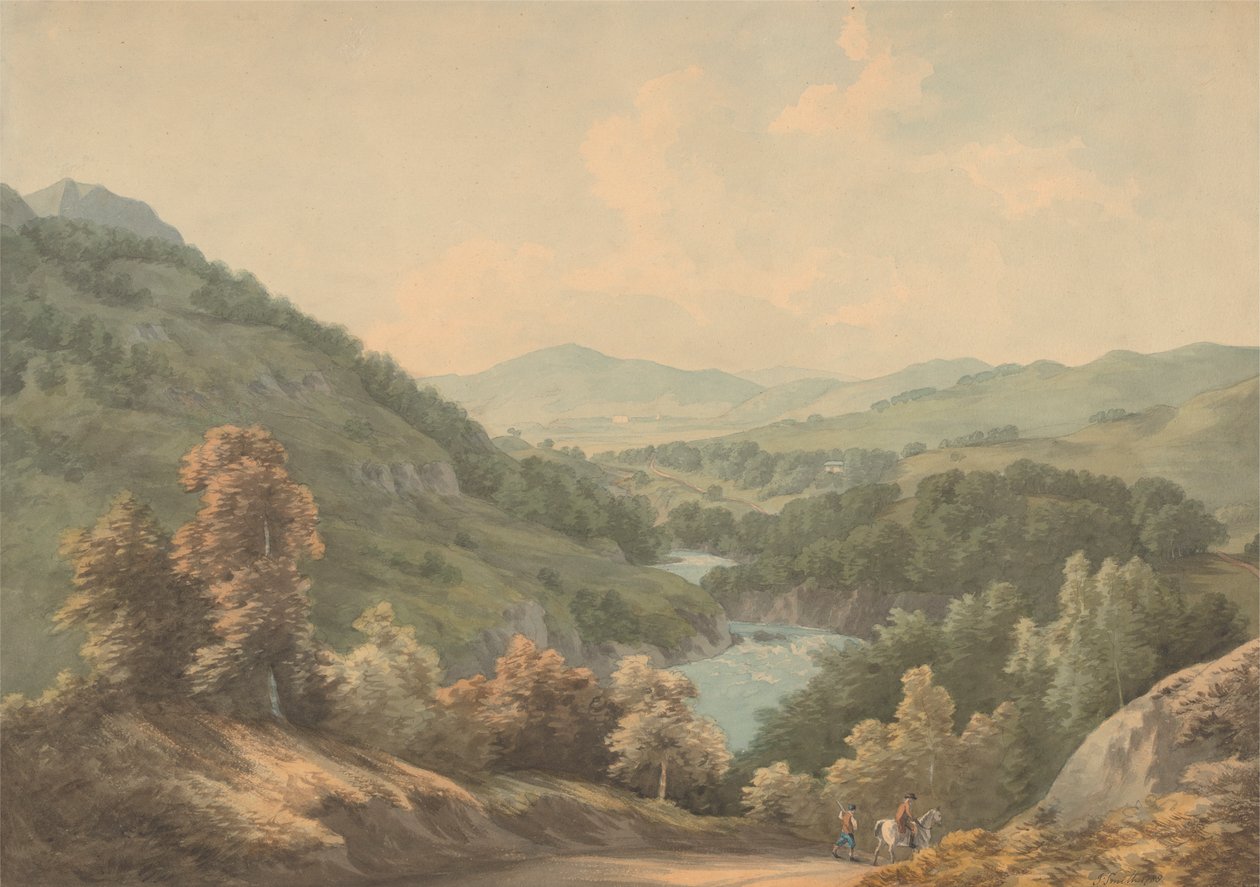 Killiecrankie'nin Geçişi by John Warwick Smith