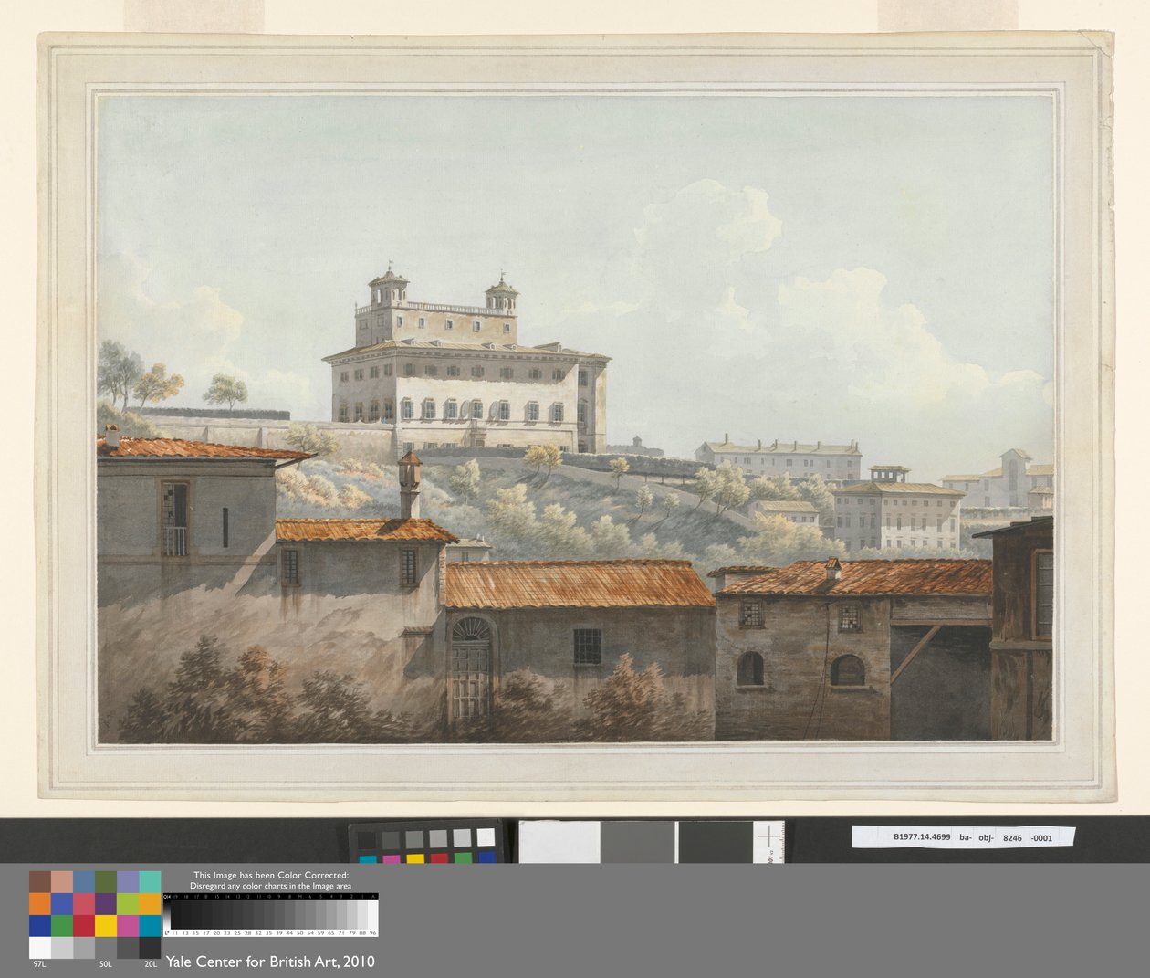 Villa Medici, Roma by John Warwick Smith