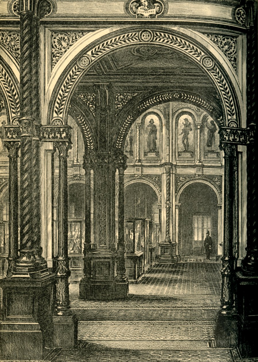 Merkez veya Kredi Mahkemesi, South Kensington Müzesi, c1860s, 1881. by John Watkins