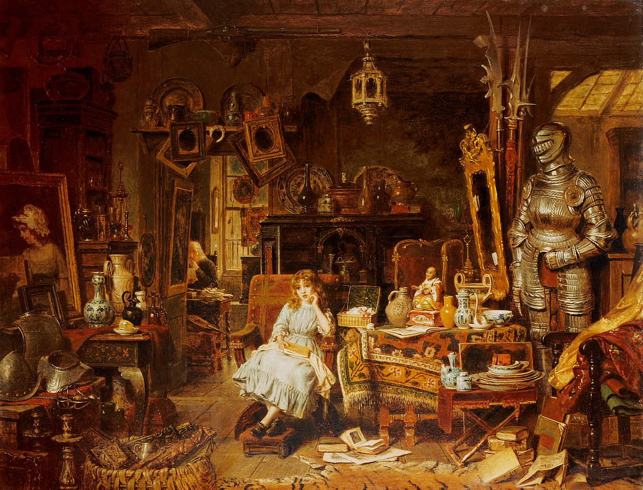 Eski Merak Dükkanı by John Watkins Chapman
