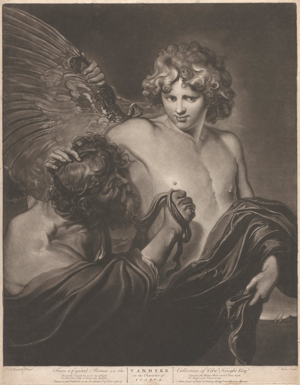 Icarus Karakterinde Van Dyke by John Watts