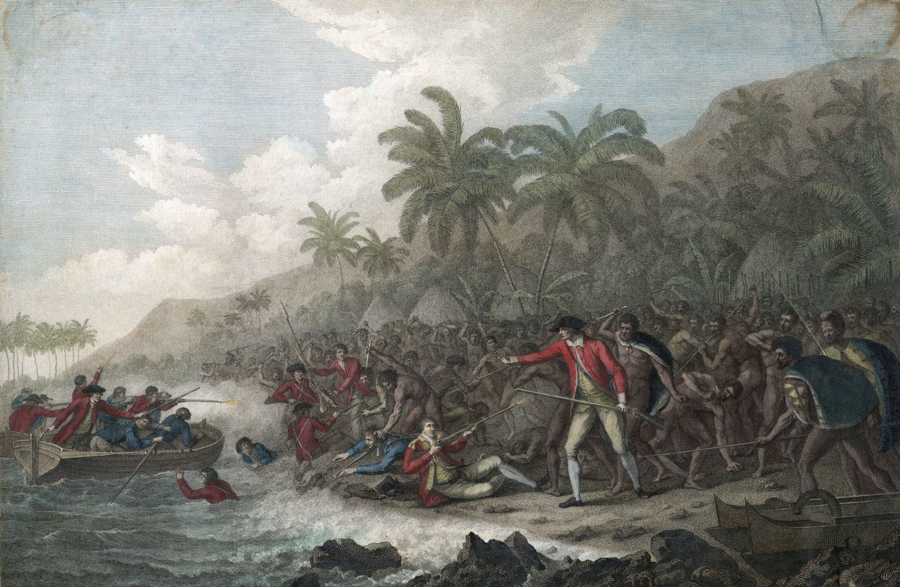 Kaptan James Cook (1728-1779, İngiliz kaşif) 1779