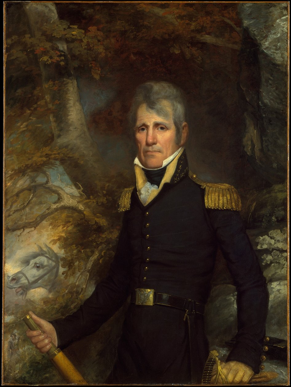 Genel Andrew Jackson, c.1819 by John Wesley Jarvis