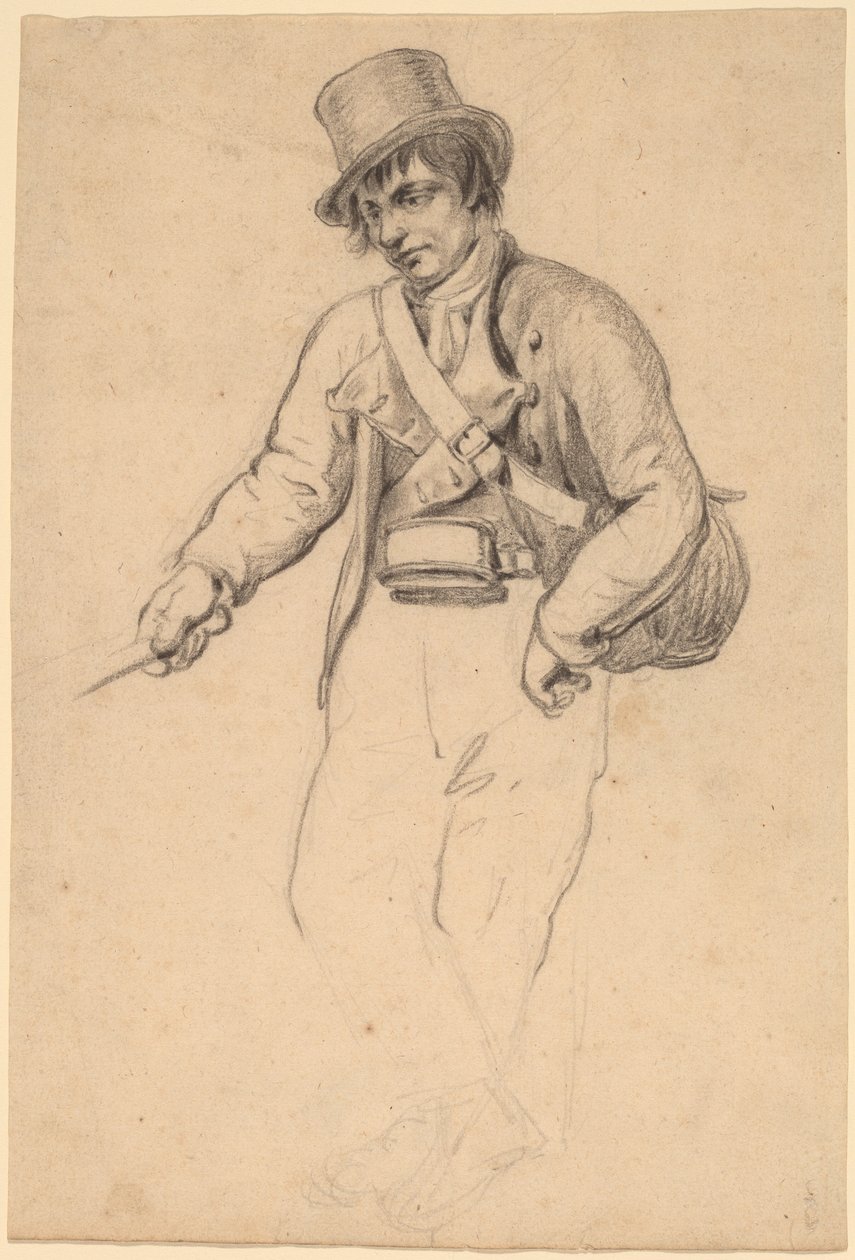 İrlandalı Balıkçı by John Wesley Jarvis