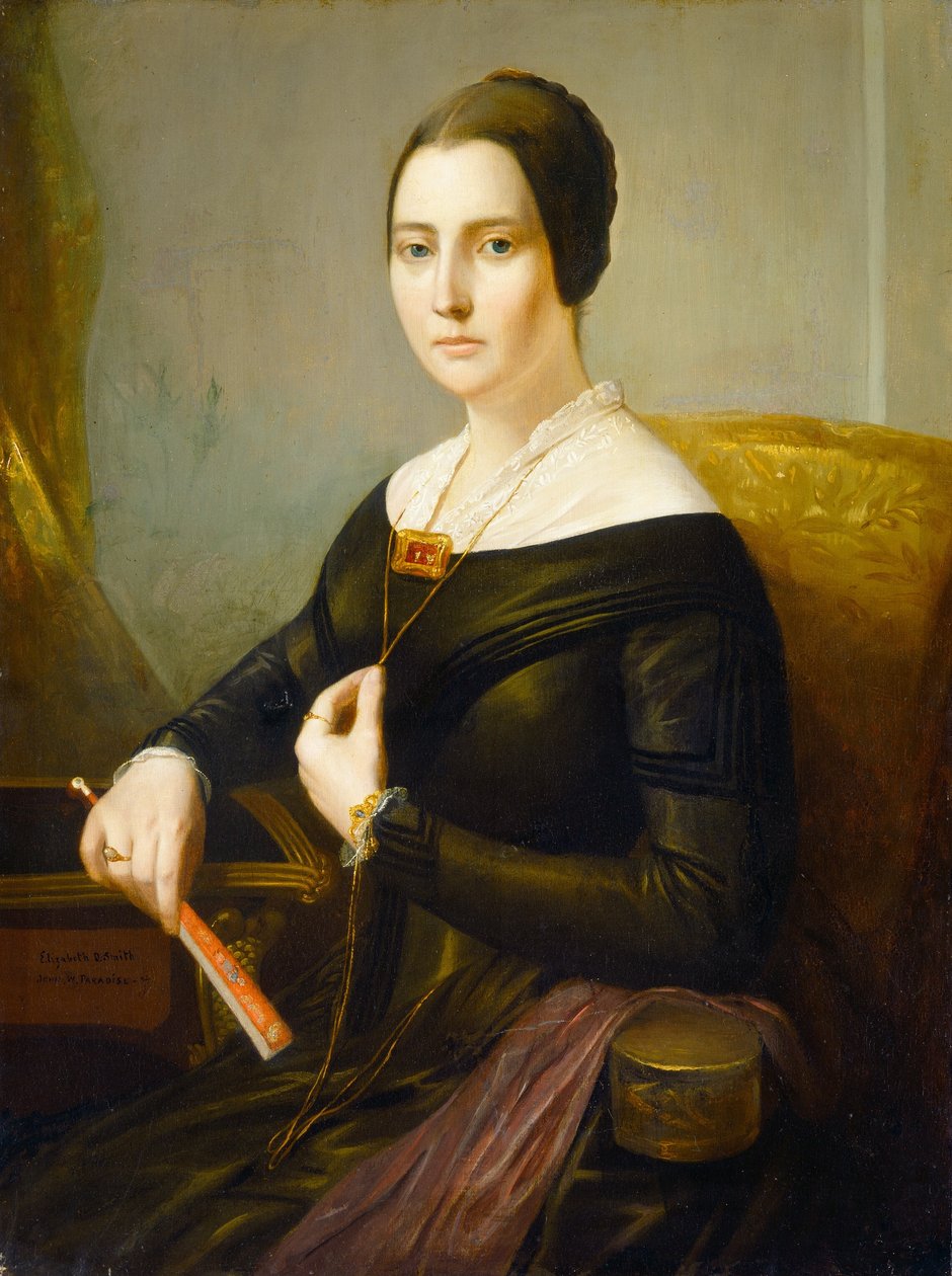 Elizabeth Oakes Prens Smith (Bayan Seba Smith) by John Wesley Paradise