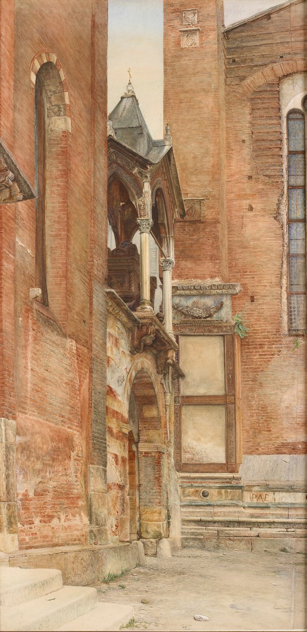 Castelbarco Mezarı, Verona, Mayıs - Ağustos 1869 by John Wharlton Bunney