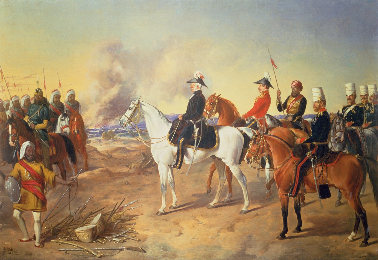 General Gough, Sutlej Ordusu Başkomutanı by John Wheeler of Bath