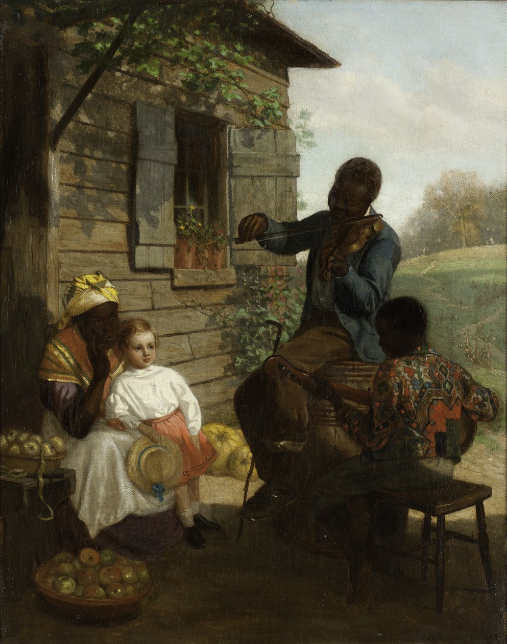 Eski Kentucky Evi, 1863 by John Whetten Ehninger