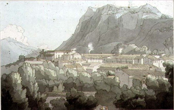Dilenciler, Como yakınlarında by John White Abbott