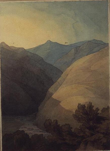 Dart üzerinde Holne yakınında by John White Abbott