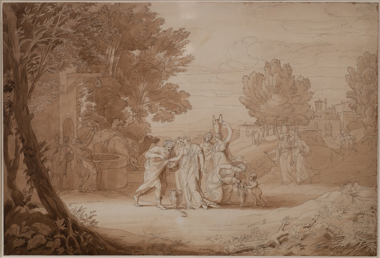 Rebecca Kuyuda, 1807 by John White Abbott