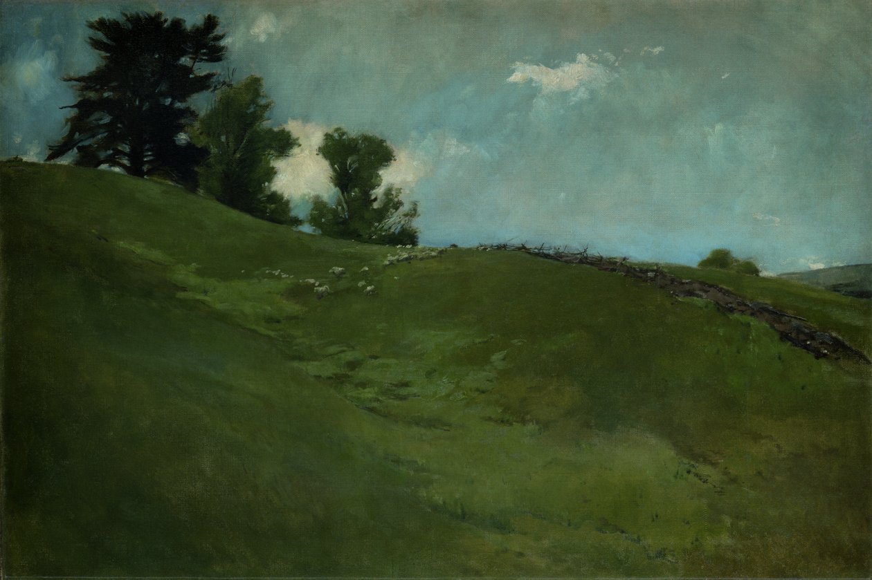 Peyzaj, Cornish, N.H., ca. 1890. by John White Alexander