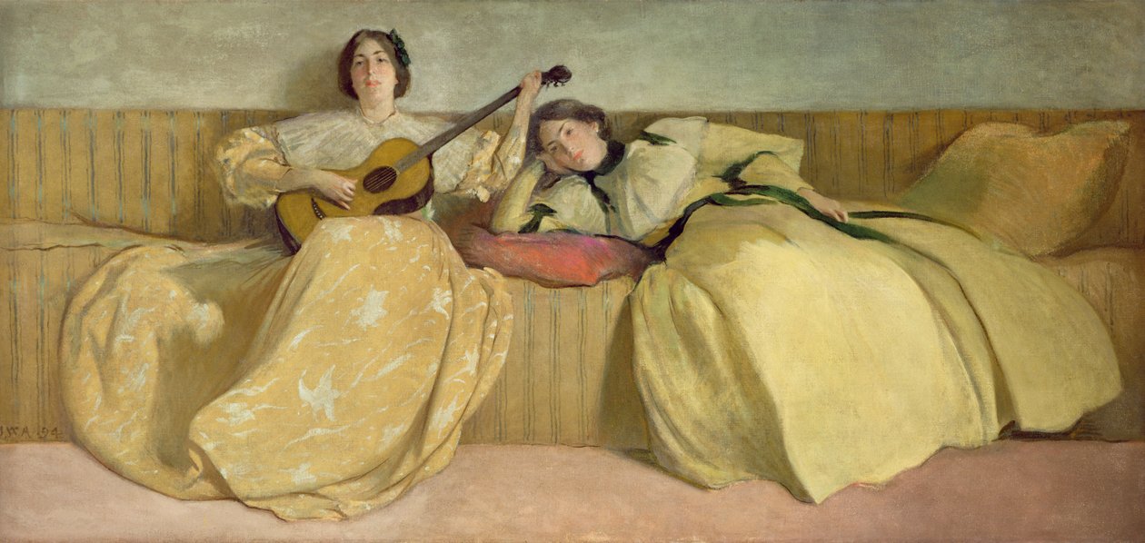 Müzik Odası Paneli, 1894 by John White Alexander