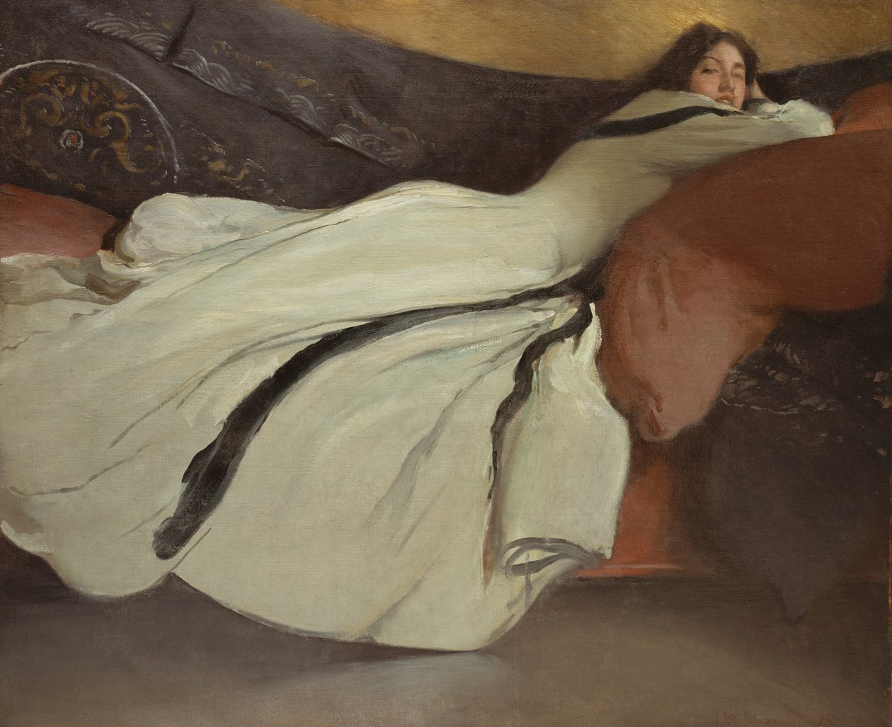 dinlenmek by John White Alexander