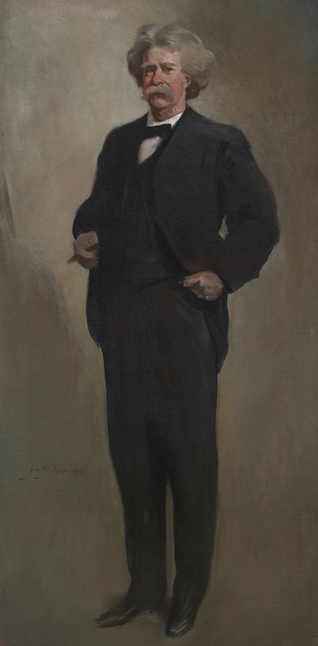 Samuel L. Clemens Mark Twain, 1912 veya 1913. by John White Alexander