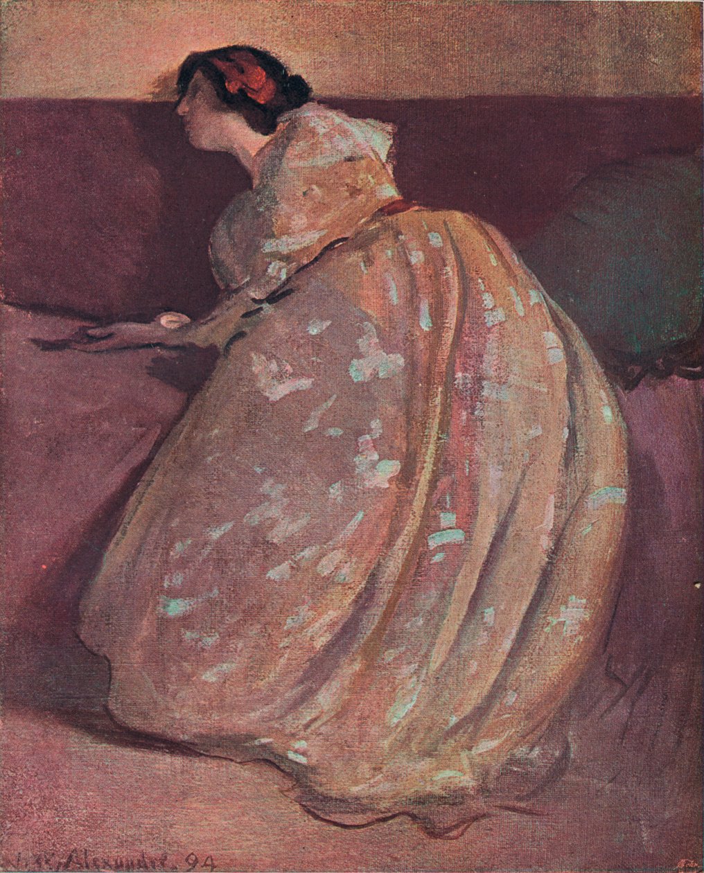 Divan, c1900 by John White Alexander