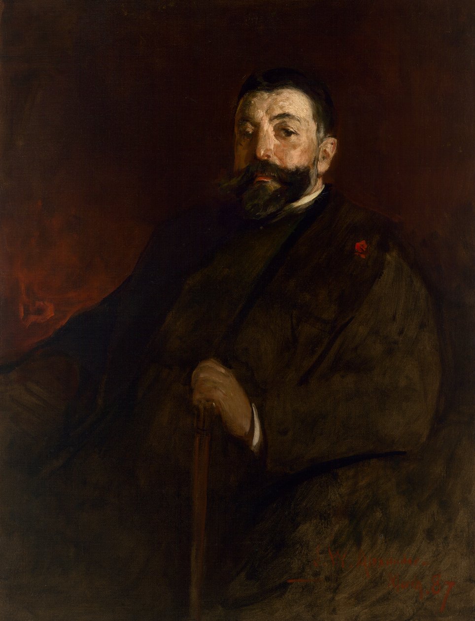 Thomas Nast, 1887. by John White Alexander