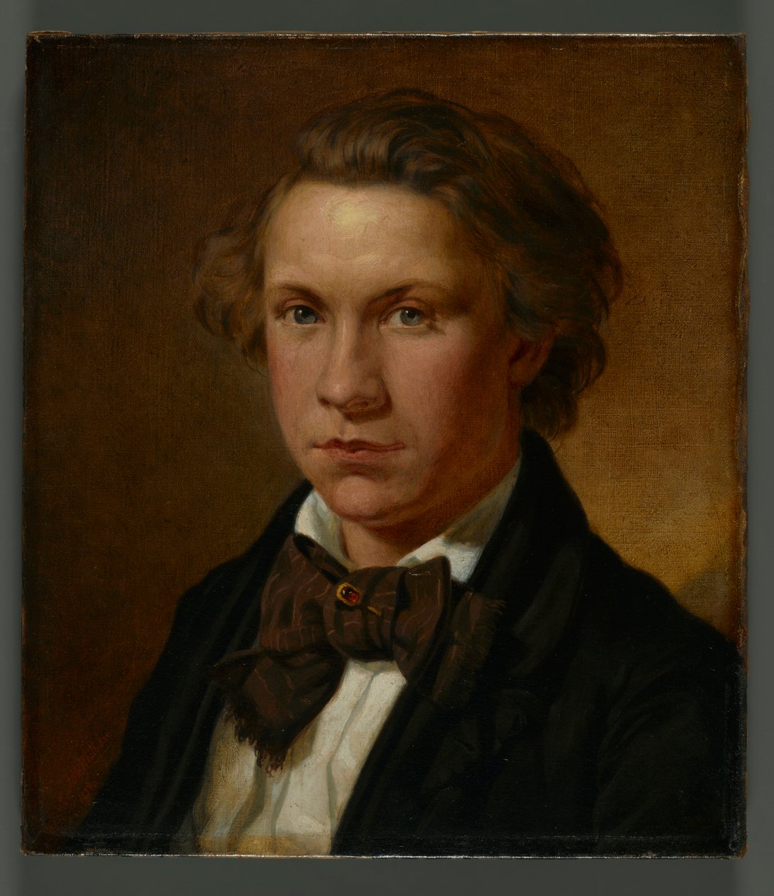 Bir Adamın Portresi, 1859 by John Whittaker