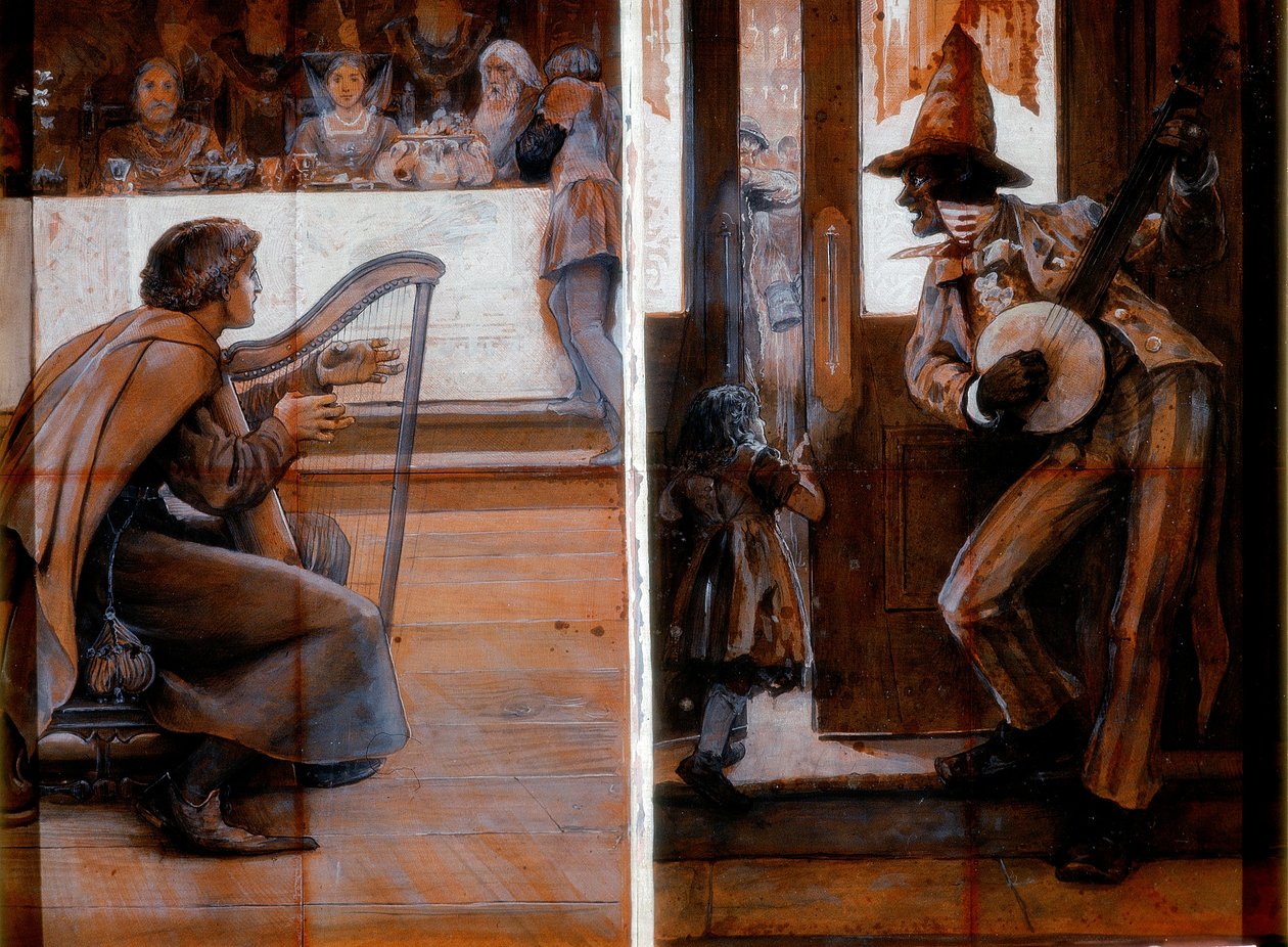Âşıklık, Olduğu Gibi - Ve Geldiği Şey (gövde rengi, kalem ve kağıt üzerine klozet) by John William Brown