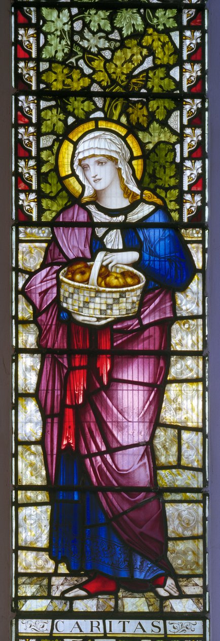 Pulborough, St Mary, James Powell & Sons, John William Brown (1842-1928), Hayır Kurumu by John William Brown