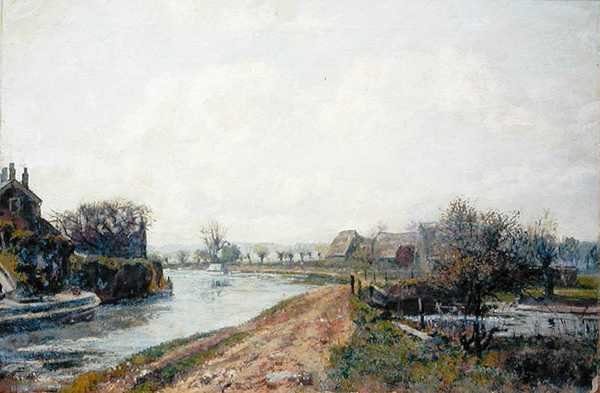 Kanal, Rickmansworth by John William Buxton Knight