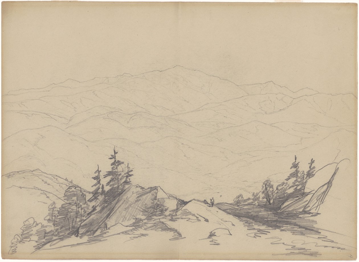 Dağ Manzarası by John William Casilear