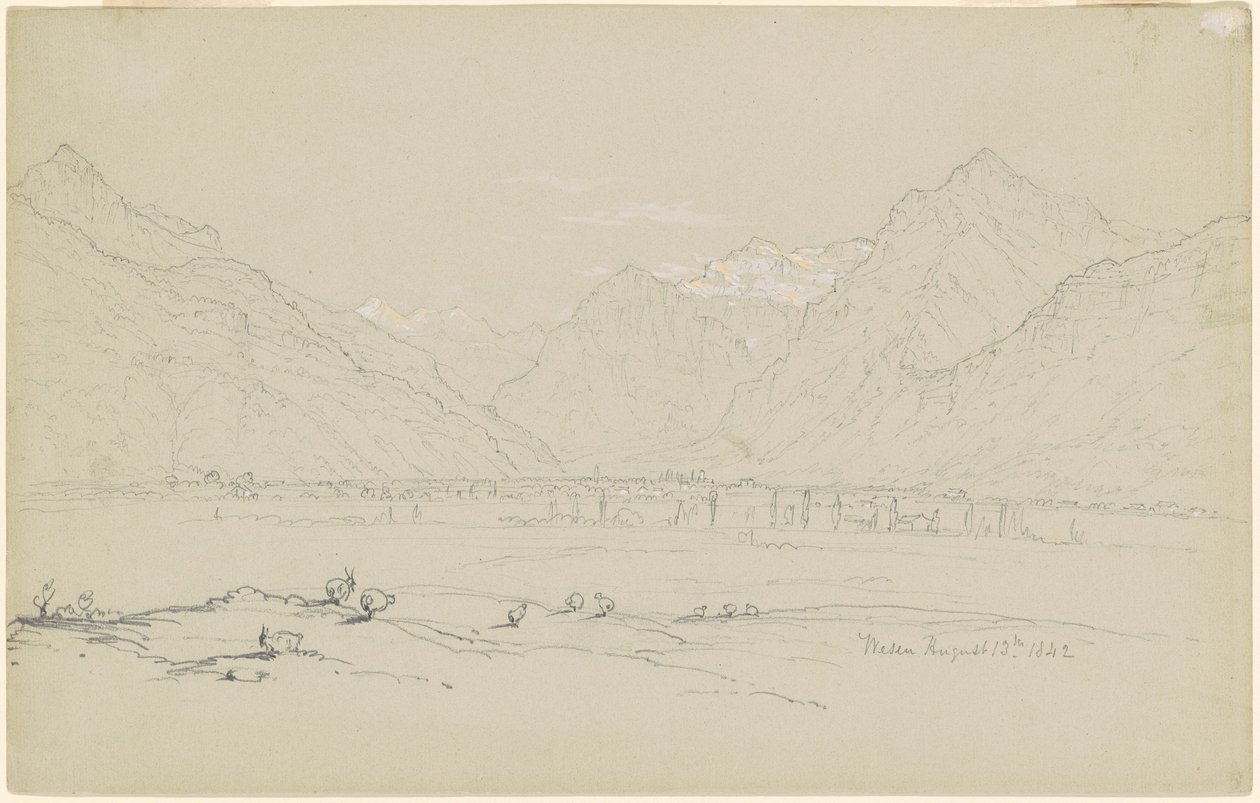 weser by John William Casilear