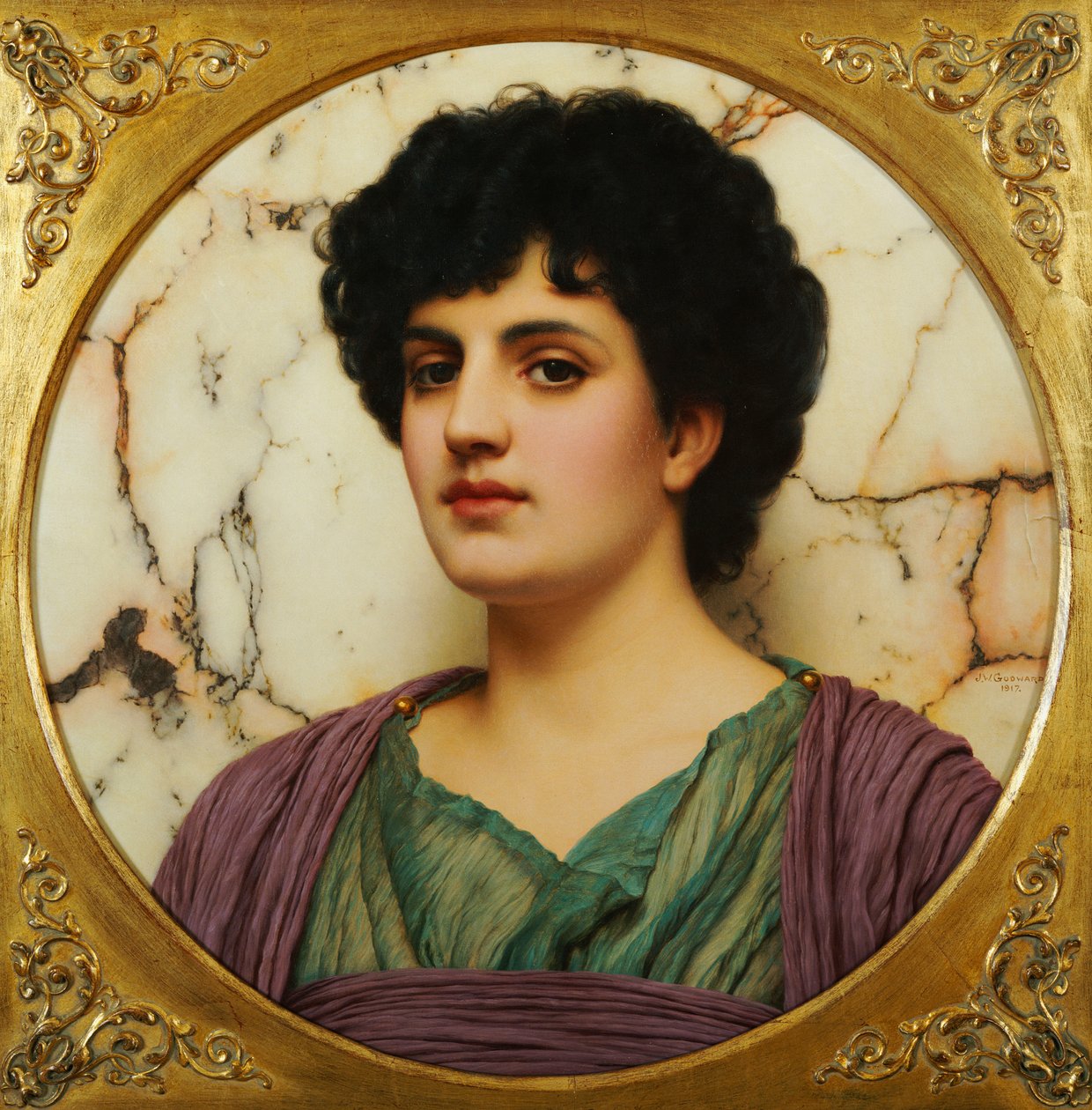 Lucilia, 1917 by John William Godward