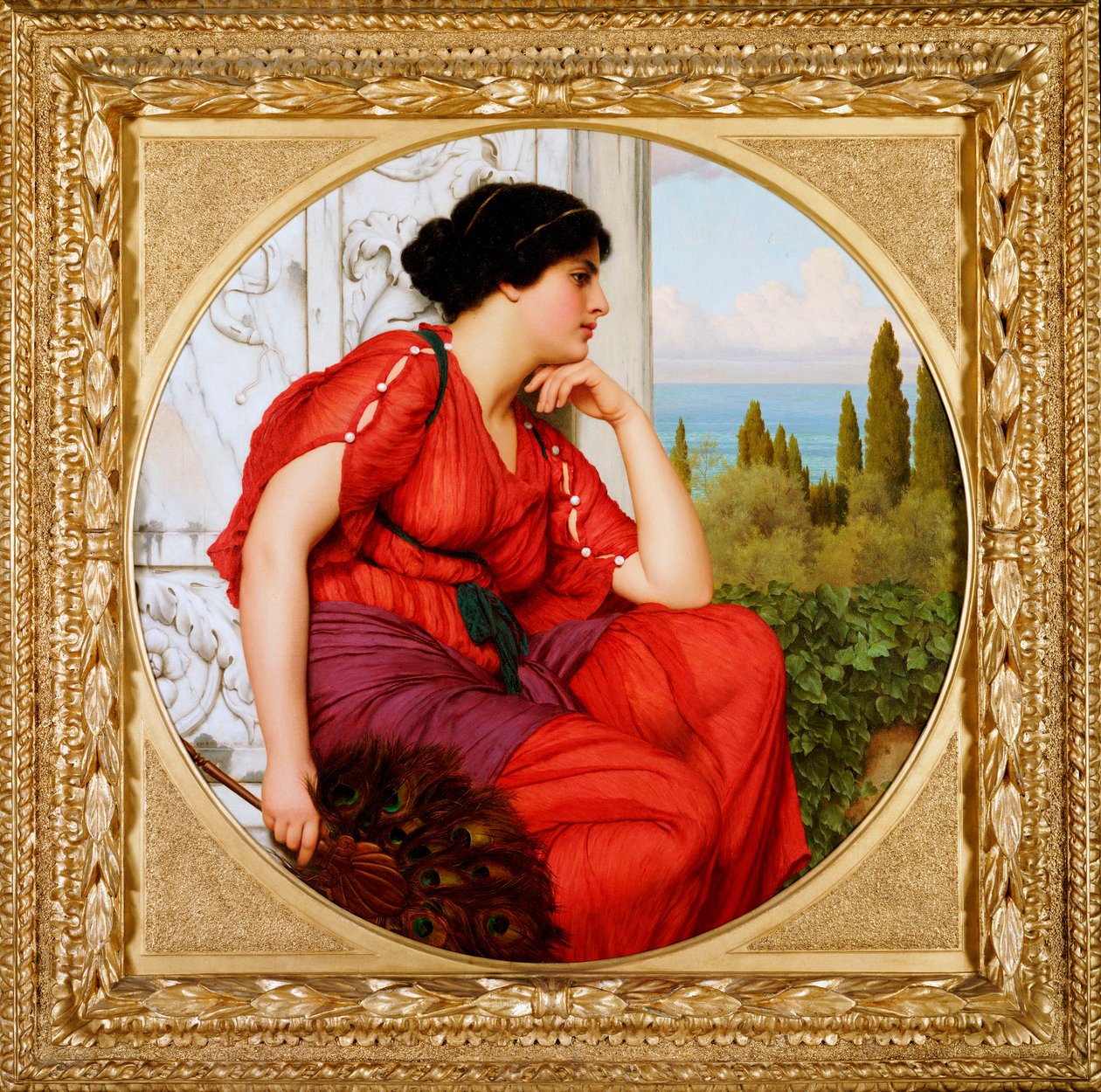 hayal, 1910 by John William Godward