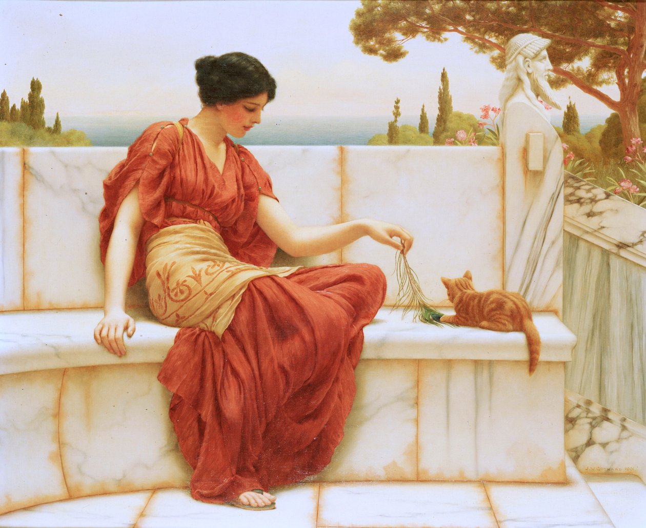 Favori, 1901 by John William Godward