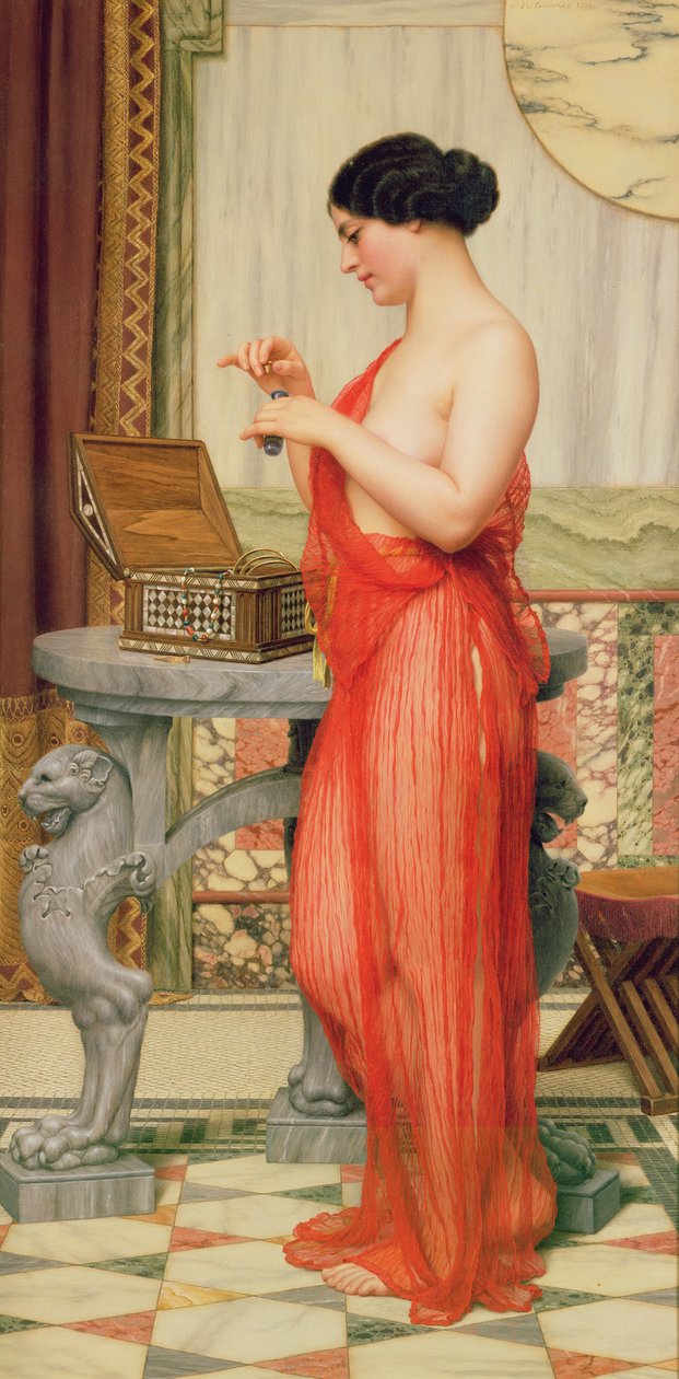 Yeni Parfüm, 1914 by John William Godward