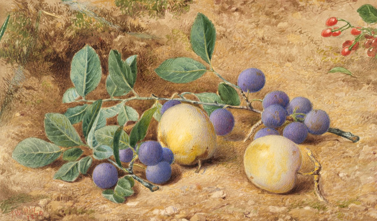 Erikler, 1870. by John William Hill