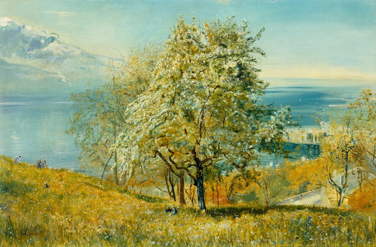 Bir Alp Gölü by John William Inchbold