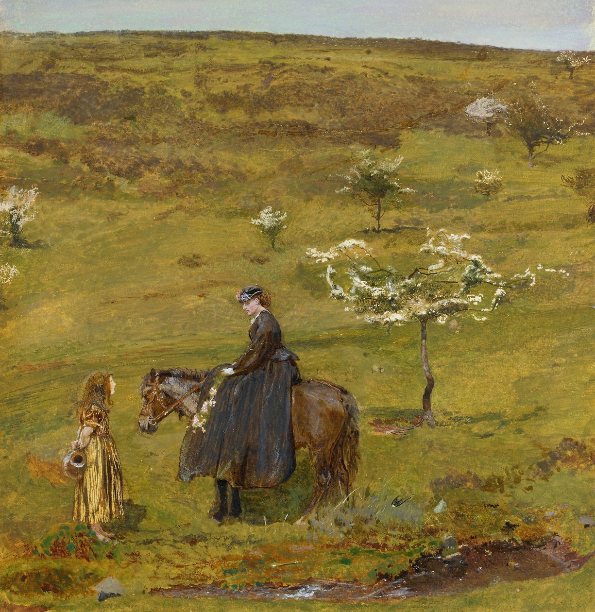 Tepede Mayıs, 19. yüzyılın sonlarında by John William North