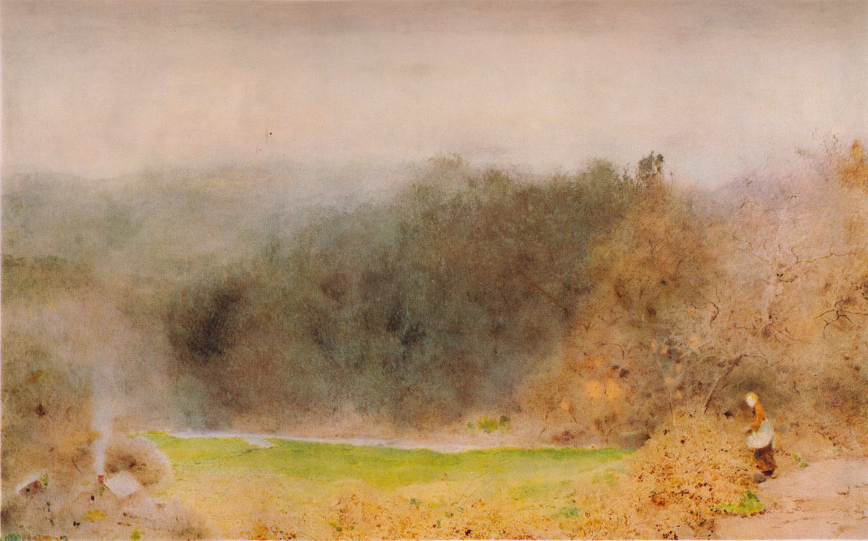 Gamekeepers Cottage, Somerset, 1904 by John William North