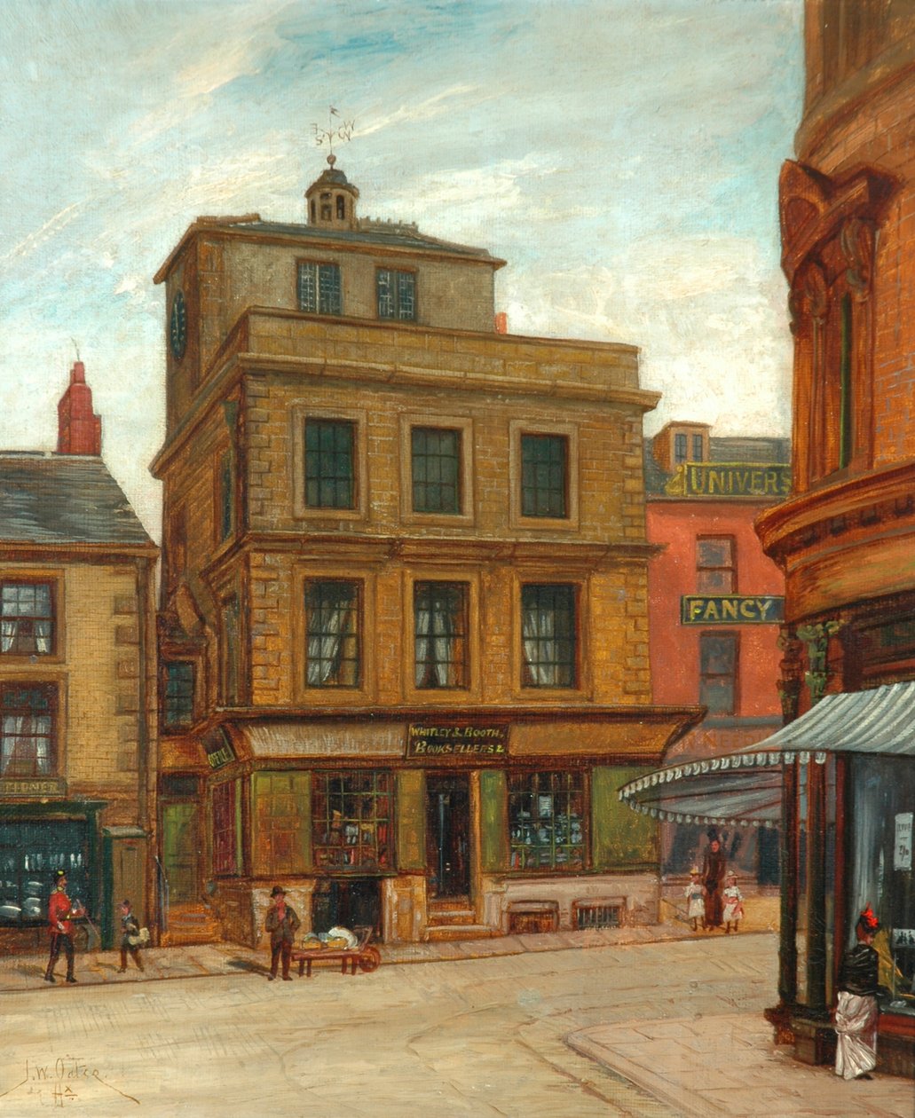 "Kale, Pazar Sokağı, Halifax", 1895 dolayları by John William Oates