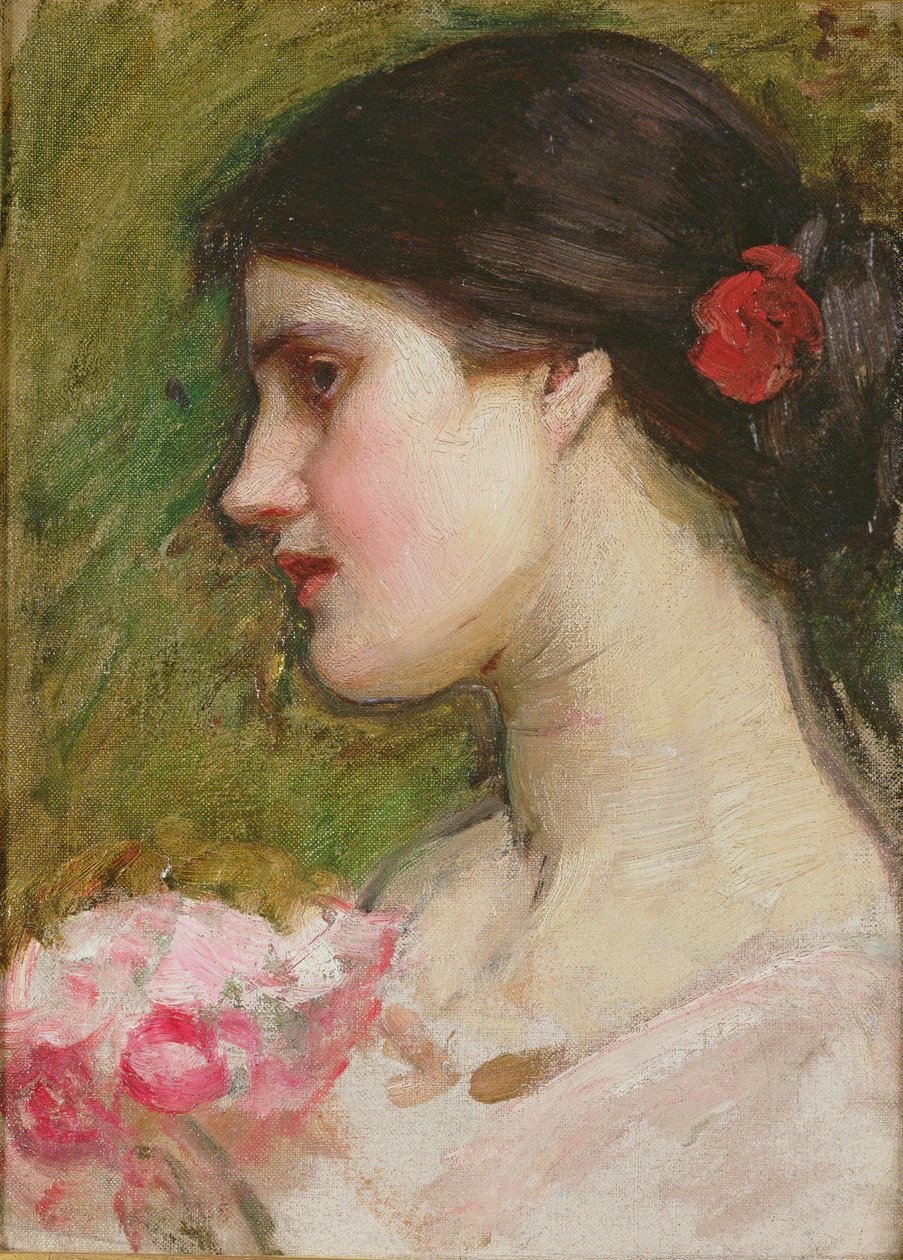 Kamelyalar, c.1880 by John William Waterhouse