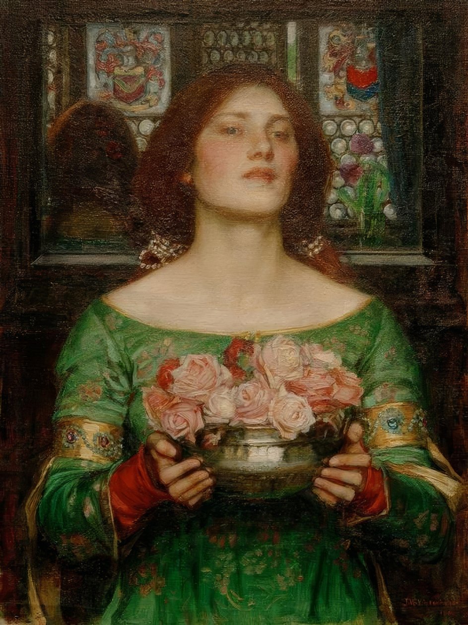 Ye May iken Ye Gül goncası toplayın by John William Waterhouse